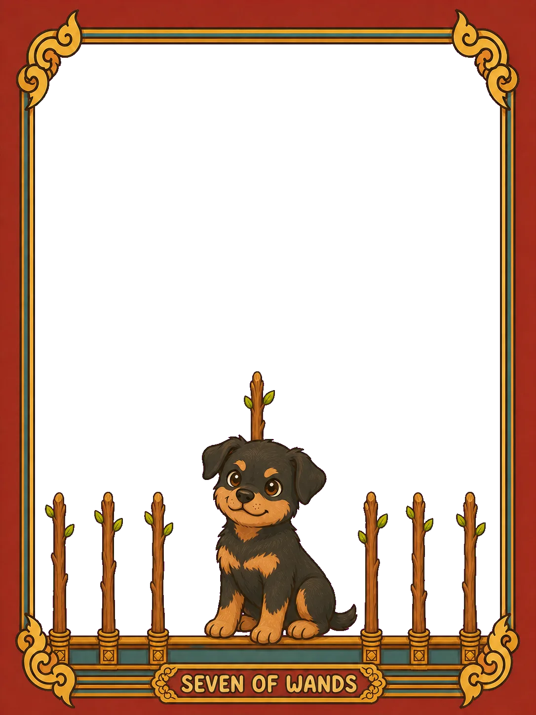 Seven of Wands