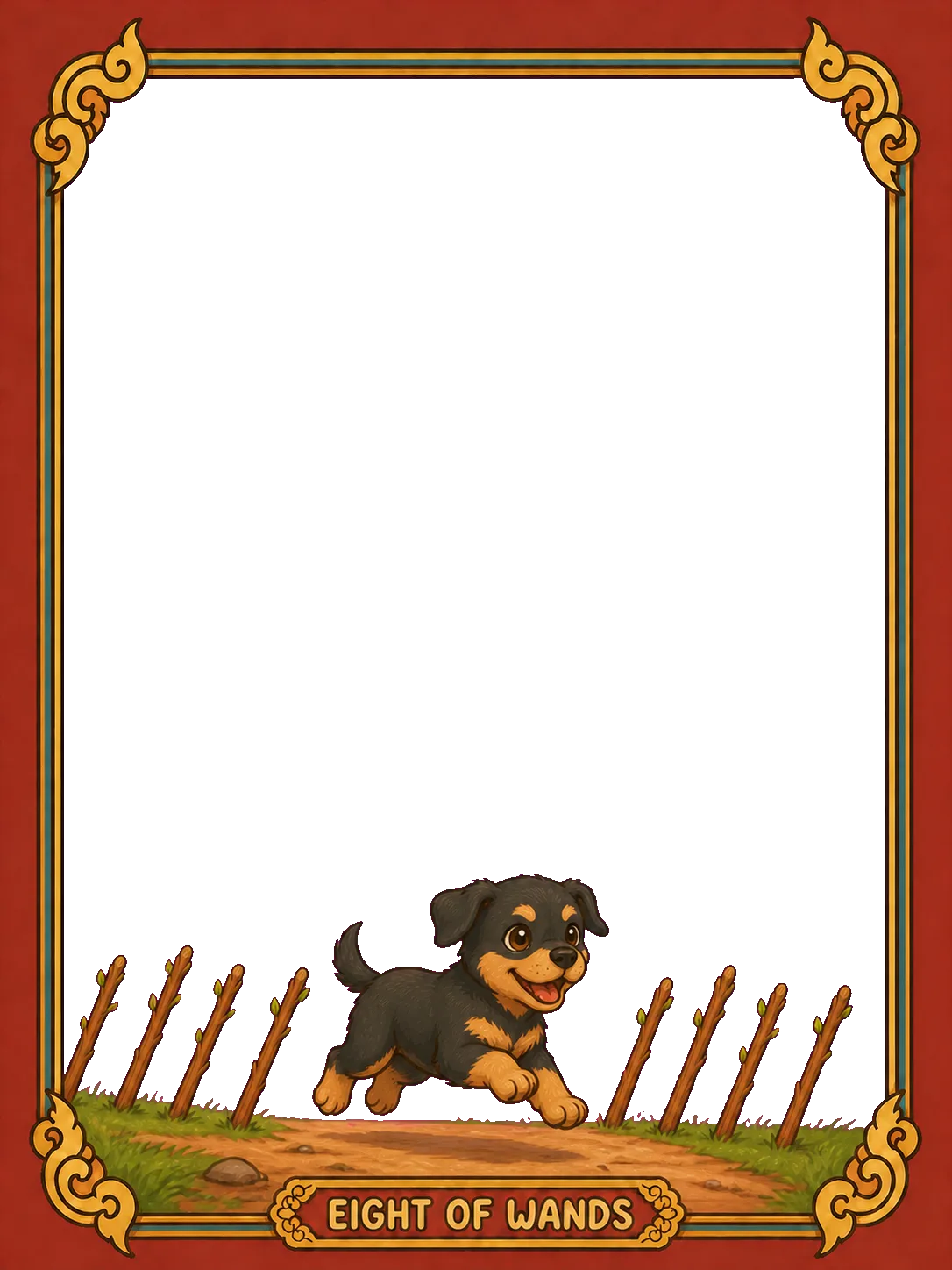Eight of Wands
